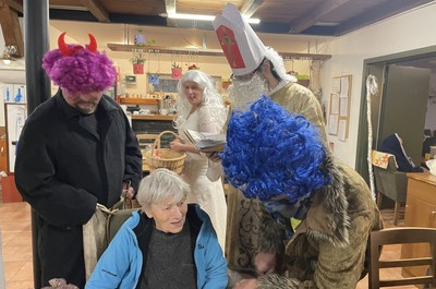 Mikuláš v Domově U Nás 2025