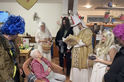 Mikuláš v Domově U Nás 2025