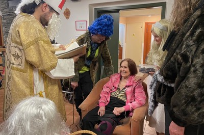 Mikuláš v Domově U Nás 2025