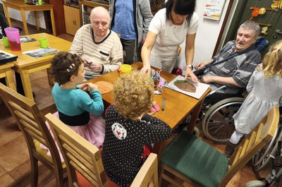 Společné tvoření s dětmi z mateřské školy