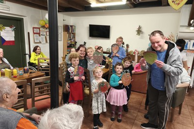 Společné tvoření s dětmi z mateřské školy