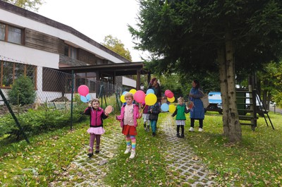 Společné tvoření s dětmi z mateřské školy