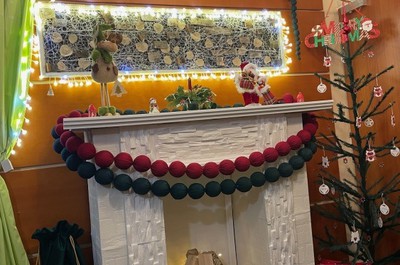 Vánoční posezení v Domově U Nás 2025